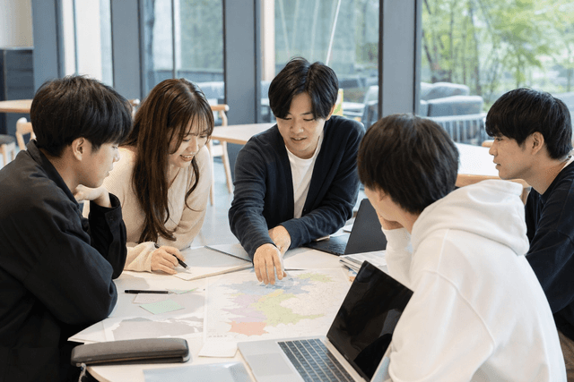 東海の学生がつながるイメージ